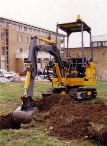 Photo of excavator