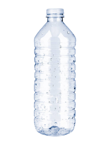 A picture of a standard empty plastic bottle