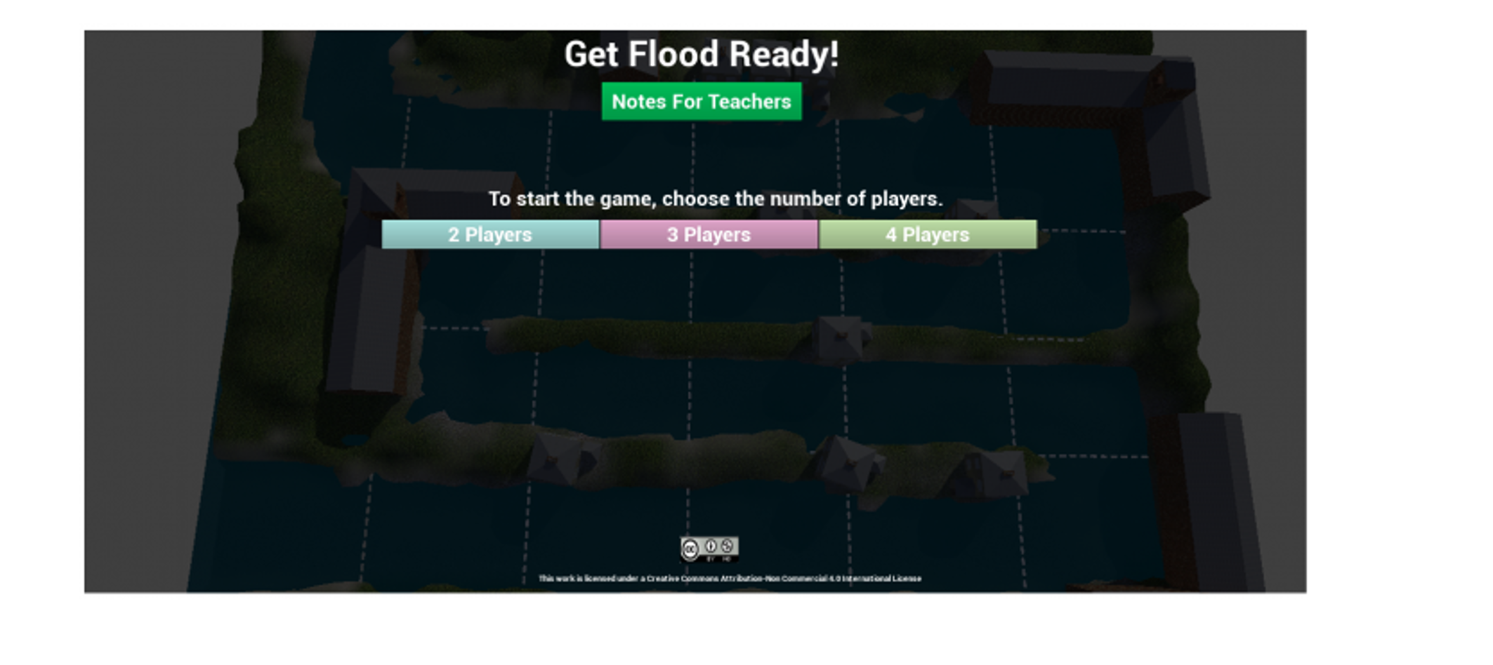 screenshot of Get Flood Ready! game