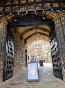 Lancaster Castle entrance