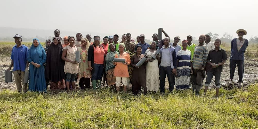 Farmers visiting CRI Kumasi