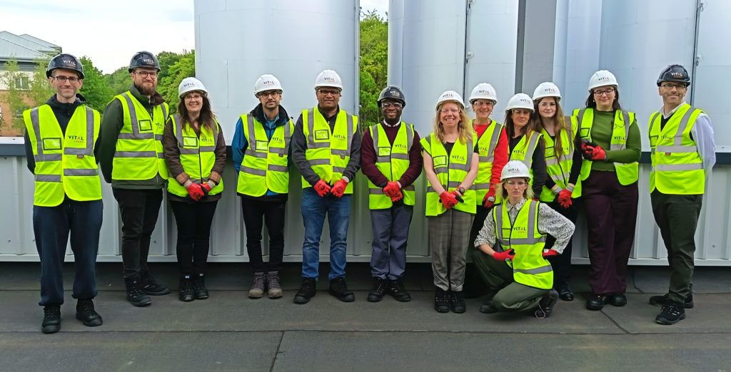 Project launch group photo