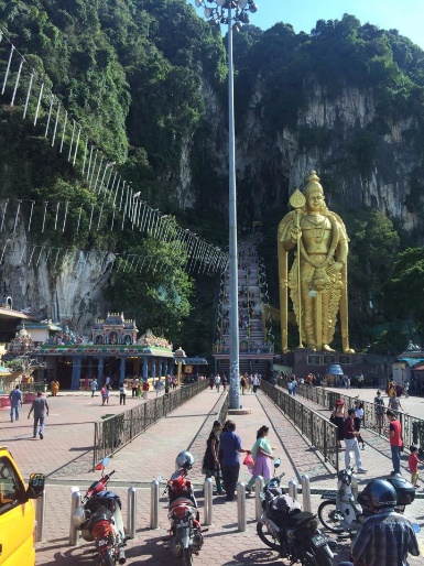 The world's tallest statue of Murugan