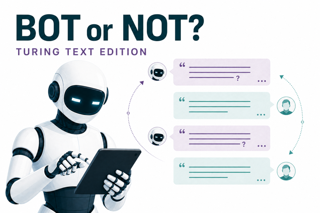 Bot or Not? Turing Text Edition artwork