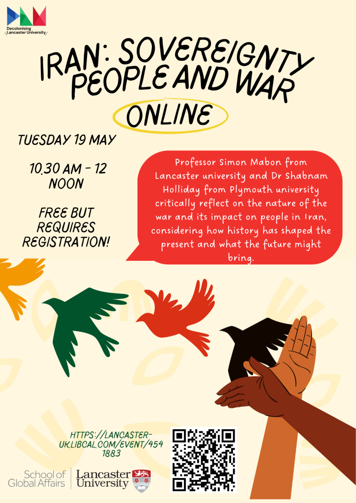 Iran: Sovereignty, People and War Iran: Sovereignty, People and War