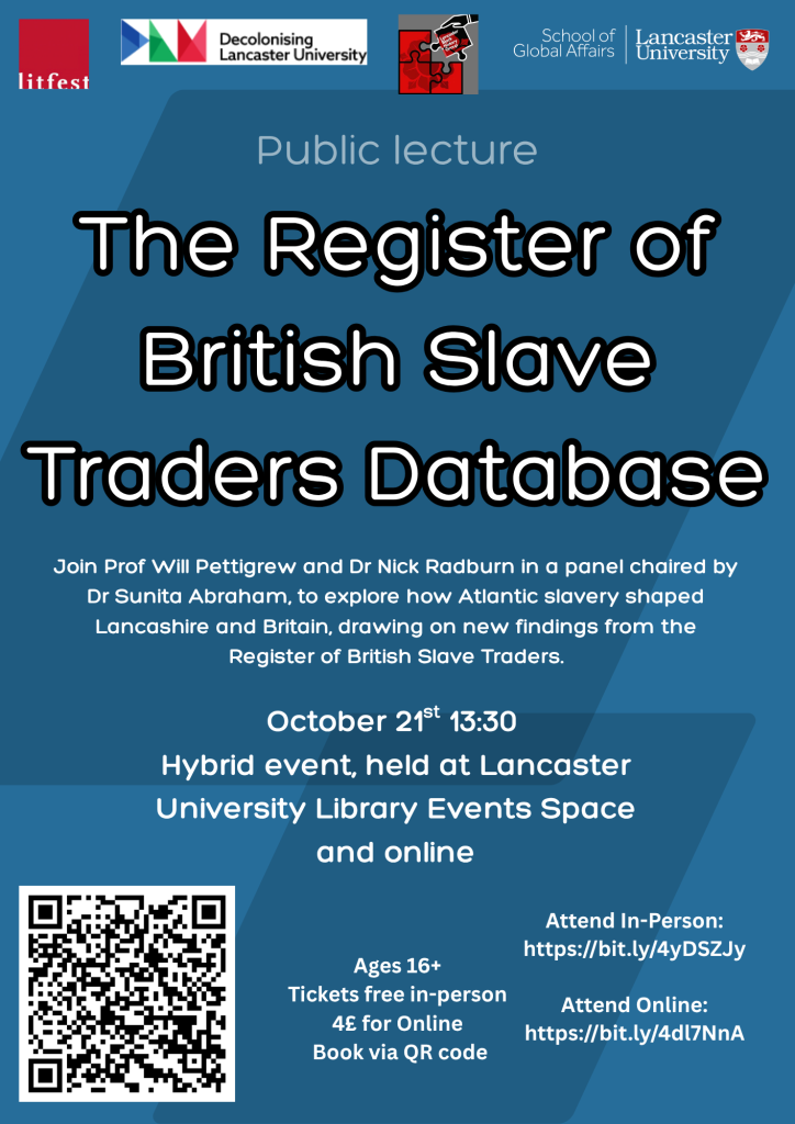 Launch of the Register of British Slave Traders Database