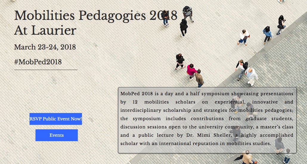 Mobilities Pedagogies Symposium 2018