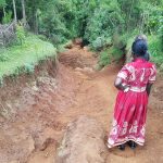 Eroded track Kenya